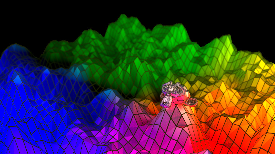 Wireframe efekt